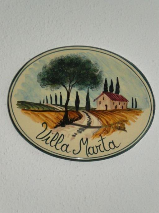 Villa Marta Contignano エクステリア 写真